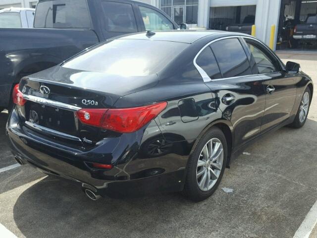 JN1BV7AP7FM336277 - 2015 INFINITI Q50 BASE Negro foto 4
