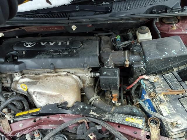 JTKDE177660113349 - 2006 TOYOTA SCION TC 栗色 照片 7