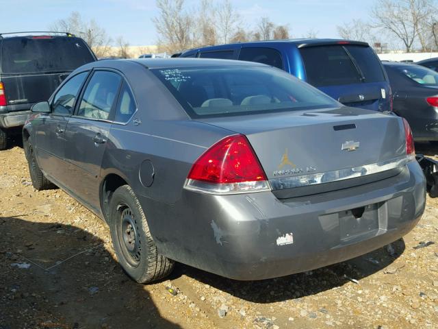 2G1WB55K869168116 - 2006 CHEVROLET IMPALA LS GRAY photo 3