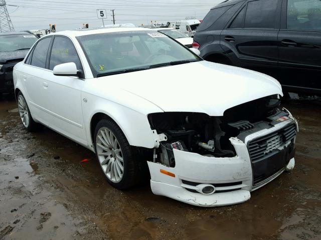 WAUAF78E47A099659 - 2007 AUDI A4 2 WHITE photo 1