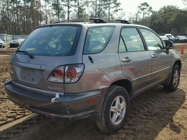 JTJGF10U430162317 - 2003 LEXUS RX 300 GRAY photo 4