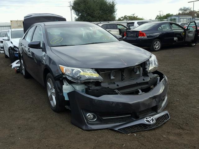 4T1BF1FK2DU677289 - 2013 TOYOTA CAMRY L GRAY photo 1