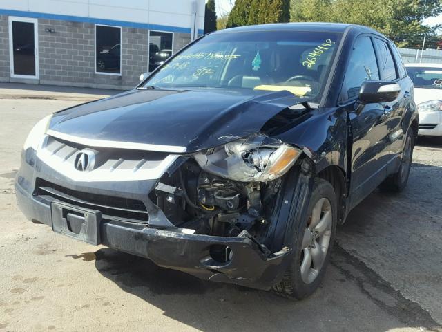 5J8TB18577A001889 - 2007 ACURA RDX TECHNO BLACK photo 2