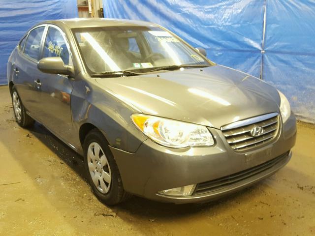 KMHDU46D58U492662 - 2008 HYUNDAI ELANTRA GL GRAY photo 1