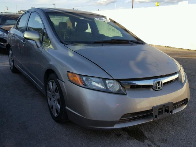 1HGFA16506L085267 - 2006 HONDA CIVIC LX GOLD photo 1