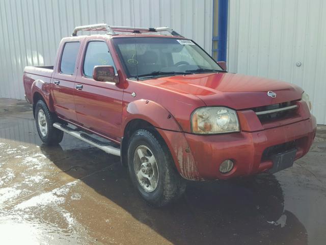 1N6ED27Y01C319316 - 2001 NISSAN FRONTIER C RED photo 1