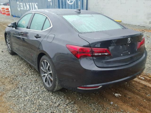 19UUB2F53FA001464 - 2015 ACURA TLX TECH GRAY photo 3