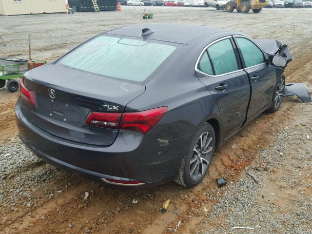 19UUB2F53FA001464 - 2015 ACURA TLX TECH GRAY photo 4