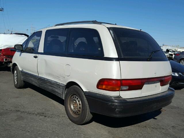 JT3AC22S1M1001118 - 1991 TOYOTA PREVIA LE WHITE photo 3