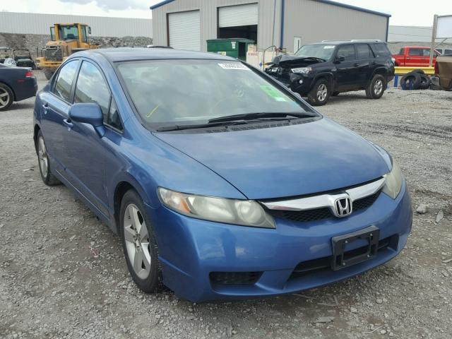 2HGFA1F69BH535708 - 2011 HONDA CIVIC LX-S BLUE photo 1