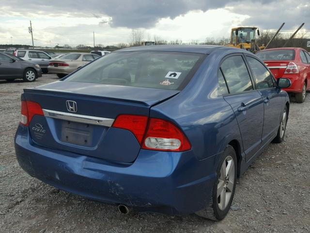 2HGFA1F69BH535708 - 2011 HONDA CIVIC LX-S BLUE photo 4