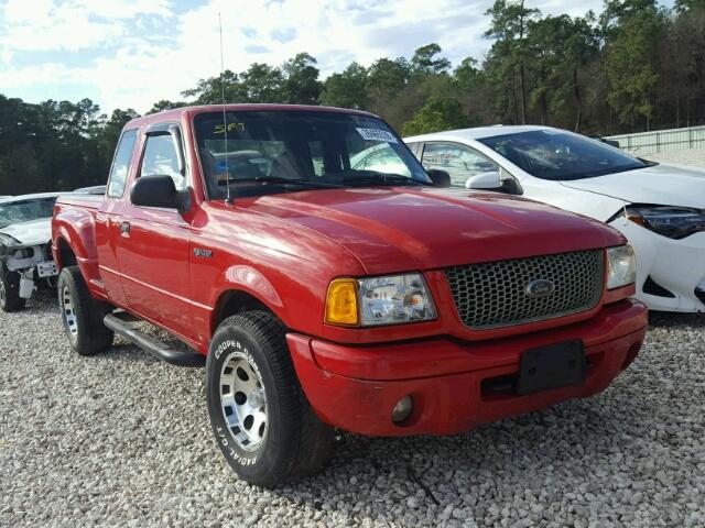 1FTYR14U91PA18081 - 2001 FORD RANGER SUP RED photo 1