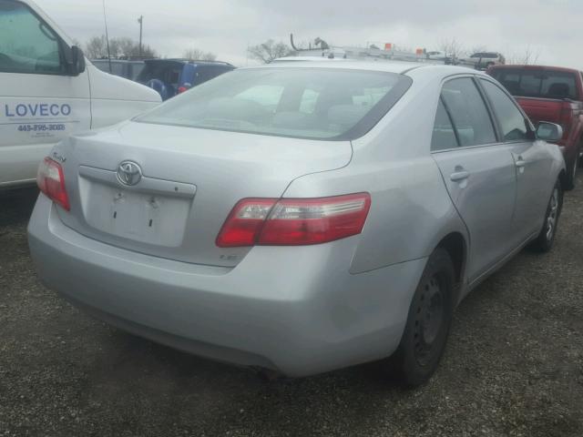 4T1BE46KX9U375857 - 2009 TOYOTA CAMRY BASE SILVER photo 4