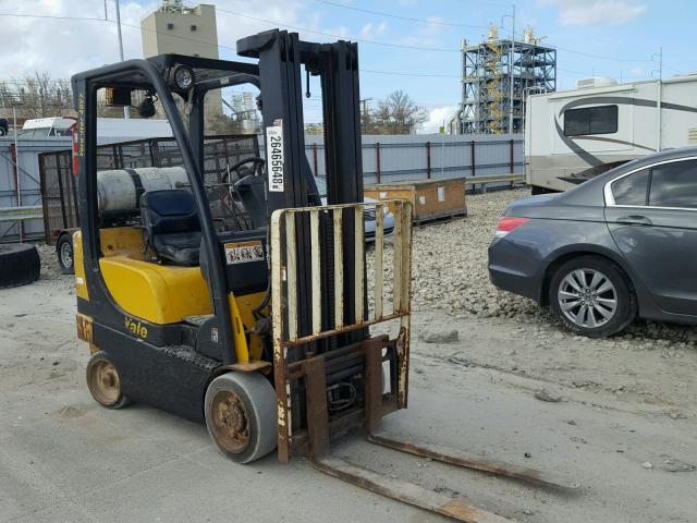 C809V01809C - 2007 YALE FORKLIFT YELLOW photo 1