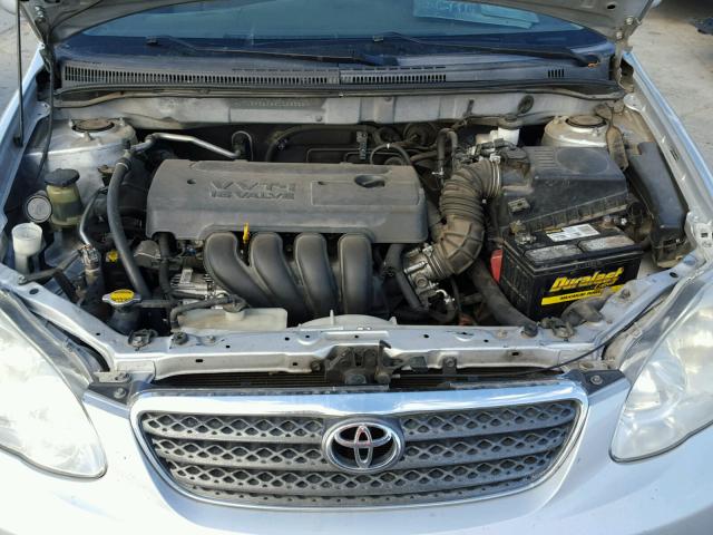 JTDBR32E660086822 - 2006 TOYOTA COROLLA CE WHITE photo 7