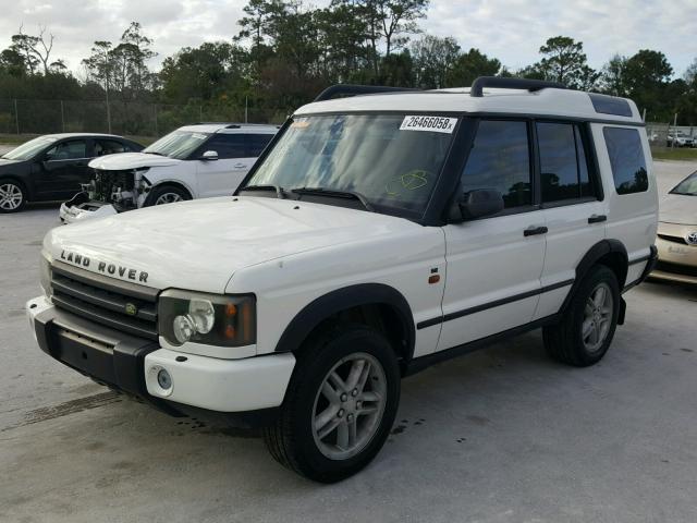 SALTY19444A848795 - 2004 LAND ROVER DISCOVERY WHITE photo 2