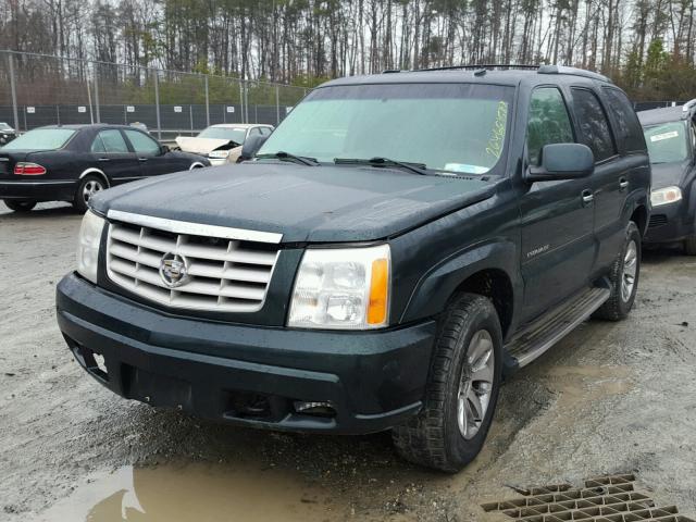 1GYEK63N93R105737 - 2003 CADILLAC ESCALADE L GREEN photo 2