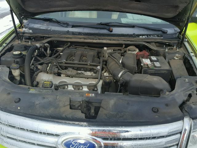 1FAHP25W39G119131 - 2009 FORD TAURUS LIM GREEN photo 7