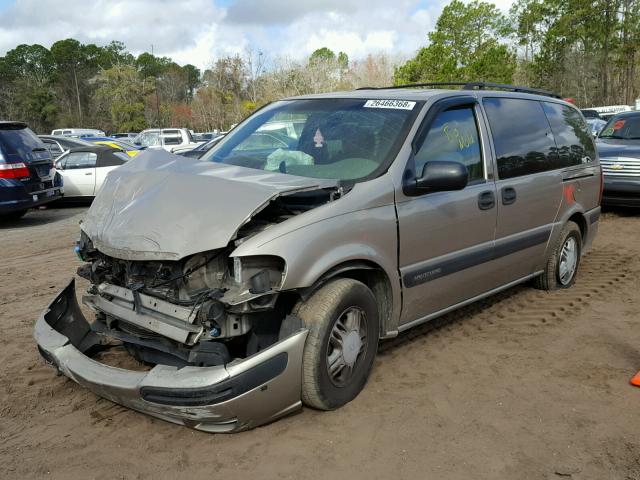 1GNDX03E53D318110 - 2003 CHEVROLET VENTURE BEIGE photo 2