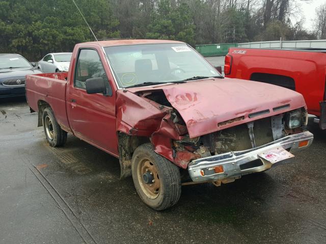 1N6SD11S2NC315419 - 1992 NISSAN TRUCK SHOR RED photo 1