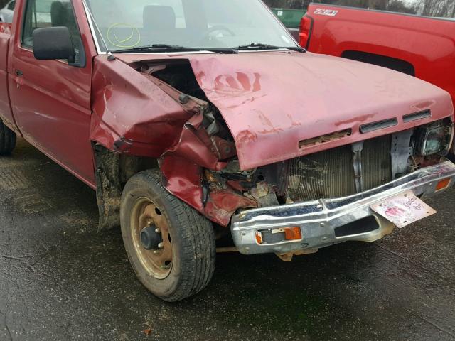 1N6SD11S2NC315419 - 1992 NISSAN TRUCK SHOR RED photo 9
