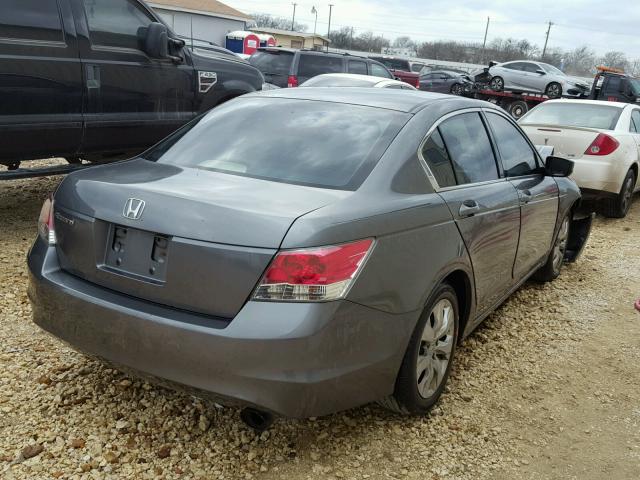 JHMCP26778C062285 - 2008 HONDA ACCORD EX GRAY photo 4