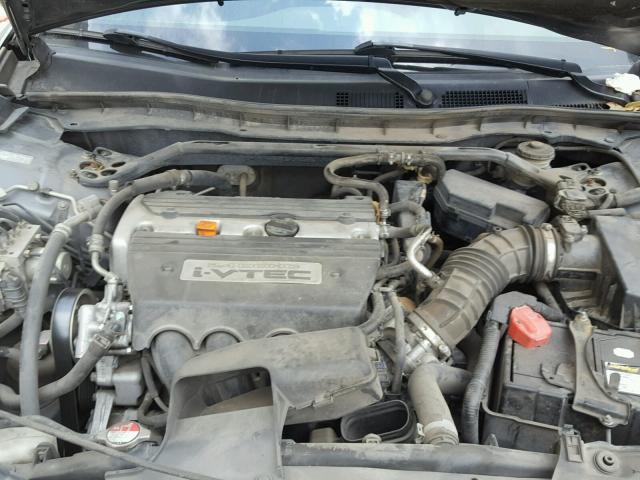 JHMCP26778C062285 - 2008 HONDA ACCORD EX GRAY photo 7