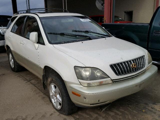 JT6GF10U7X0026750 - 1999 LEXUS RX 300 WHITE photo 1