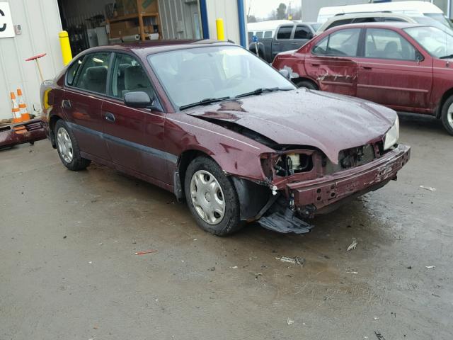 4S3BE635817205563 - 2001 SUBARU LEGACY L MAROON photo 1