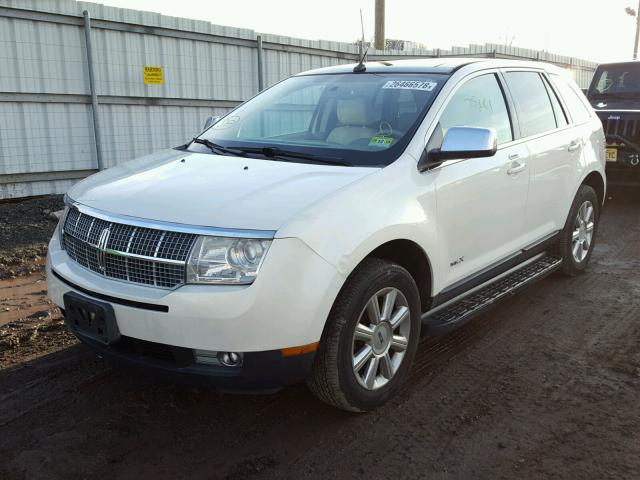 2LMDU88CX7BJ04460 - 2007 LINCOLN MKX WHITE photo 2