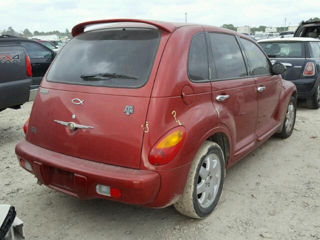 3C8FY68B95T637747 - 2005 CHRYSLER PT CRUISER RED photo 4