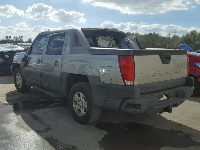 3GNEK12T44G138226 - 2004 CHEVROLET AVALANCHE TAN photo 3