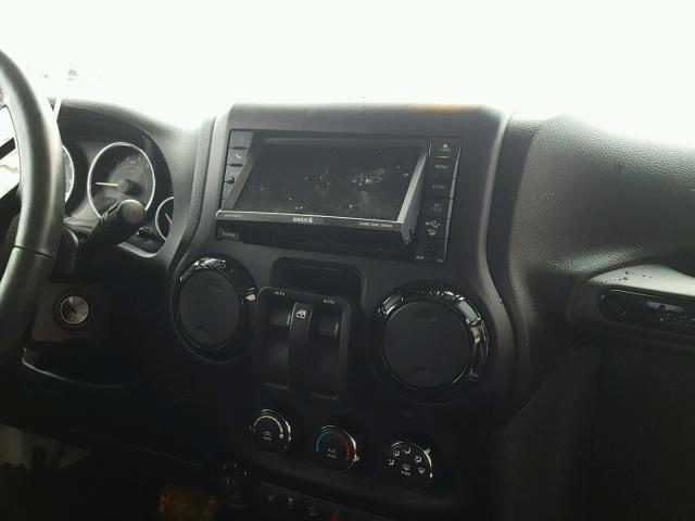 1C4AJWBG6EL284903 - 2014 JEEP WRANGLER S WHITE photo 9