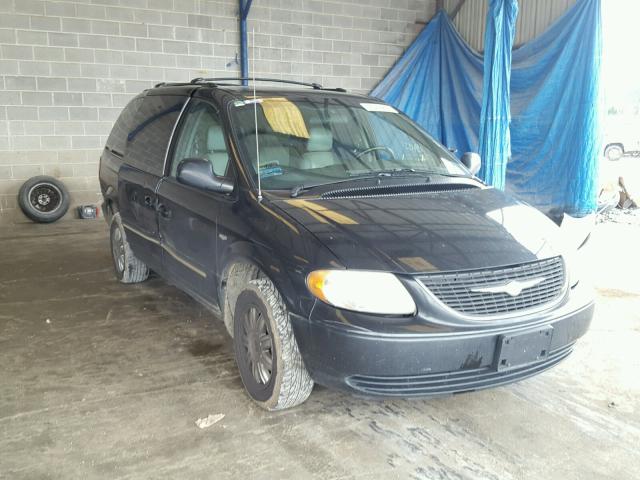 2C4GP54L44R521374 - 2004 CHRYSLER TOWN & COU BLUE photo 1