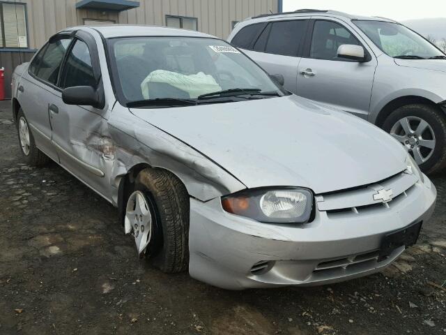 1G1JC52F237376732 - 2003 CHEVROLET CAVALIER SILVER photo 1