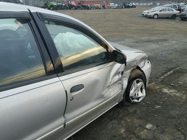 1G1JC52F237376732 - 2003 CHEVROLET CAVALIER SILVER photo 9