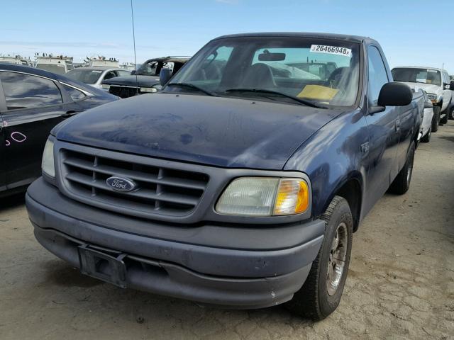 1FTRF17253NB27238 - 2003 FORD F150 BLUE photo 2