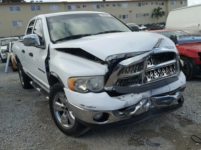 1D7HA18N25S211272 - 2005 DODGE RAM 1500 S WHITE photo 1