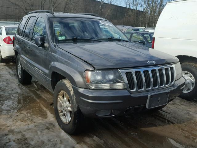 1J4GW48N32C250929 - 2002 JEEP GRAND CHER GRAY photo 1