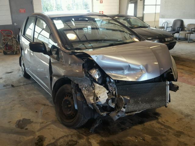 JHMGE88209S000665 - 2009 HONDA FIT GRAY photo 1