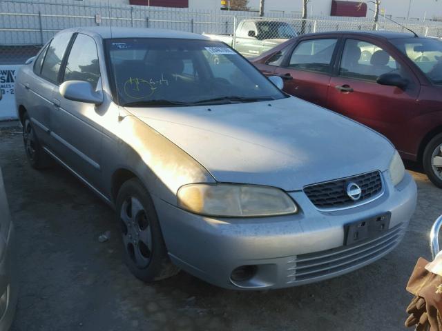 3N1CB51D03L704425 - 2003 NISSAN SENTRA XE SILVER photo 1