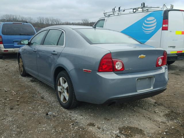 1G1ZG57B98F162301 - 2008 CHEVROLET MALIBU LS TEAL photo 3