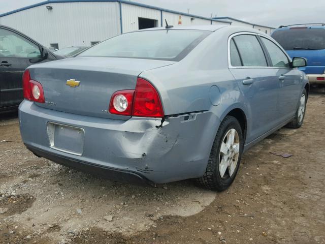 1G1ZG57B98F162301 - 2008 CHEVROLET MALIBU LS TEAL photo 4