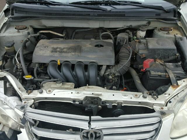 2T1BR32E73C135558 - 2003 TOYOTA COROLLA CE SILVER photo 7