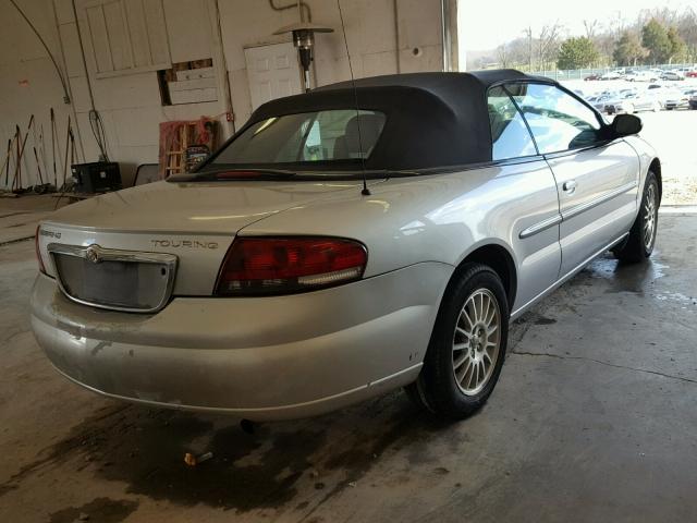 1C3EL55R95N521170 - 2005 CHRYSLER SEBRING TO SILVER photo 4