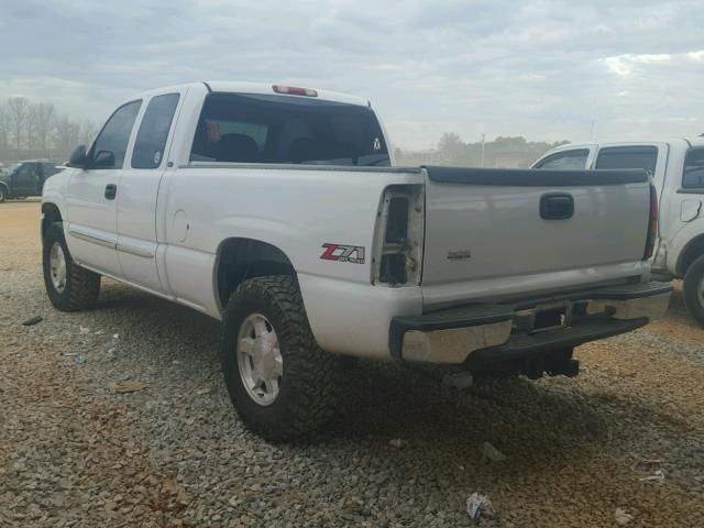 1GTEK19B26Z180550 - 2006 GMC NEW SIERRA WHITE photo 3