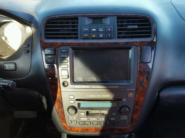 2HNYD18881H543174 - 2001 ACURA MDX TOURIN GRAY photo 9