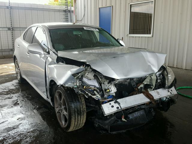 JTHBK262772030410 - 2007 LEXUS IS 250 SILVER photo 1