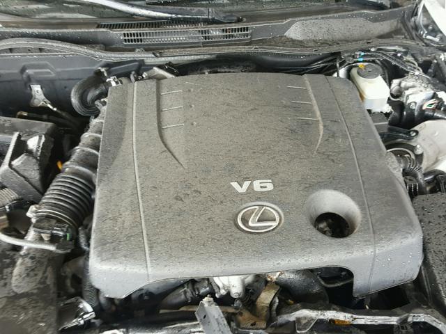 JTHBK262772030410 - 2007 LEXUS IS 250 SILVER photo 7