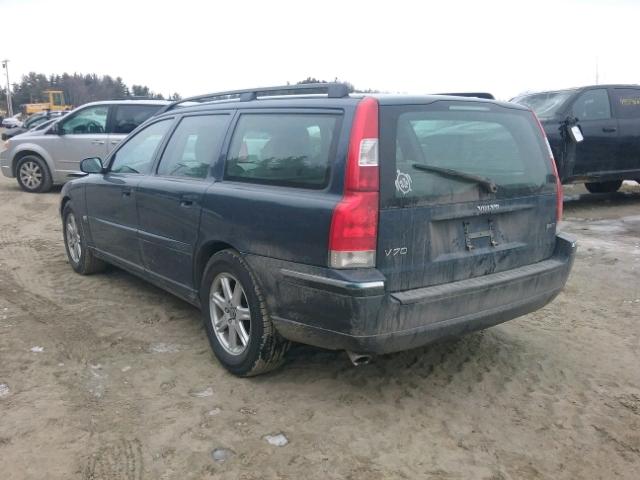 YV1SW592652519746 - 2005 VOLVO V70 FWD BLUE photo 3